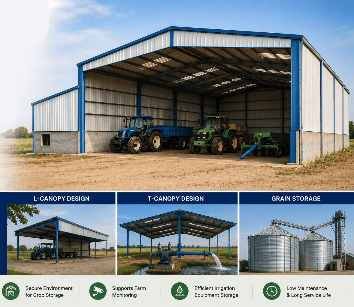 Agriculture Farm Sheds