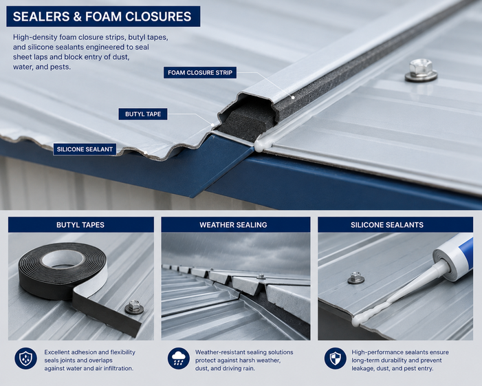 Industrial Sealers and Foam Closures