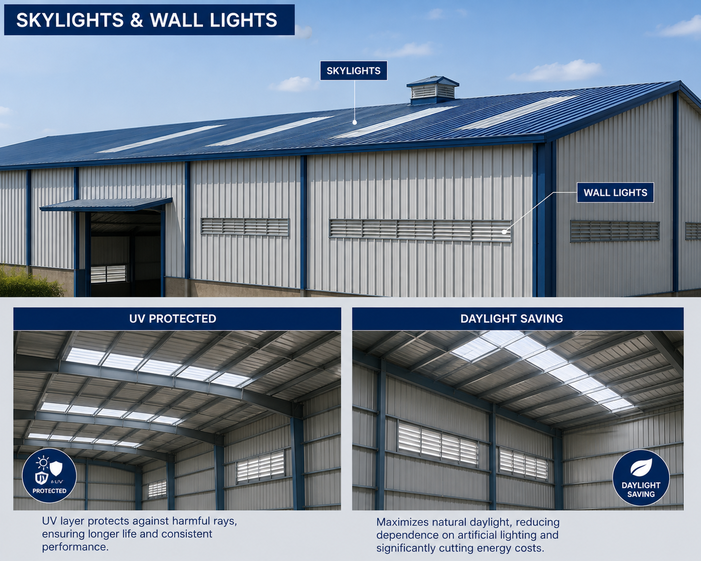 Skylights and Wall Lights