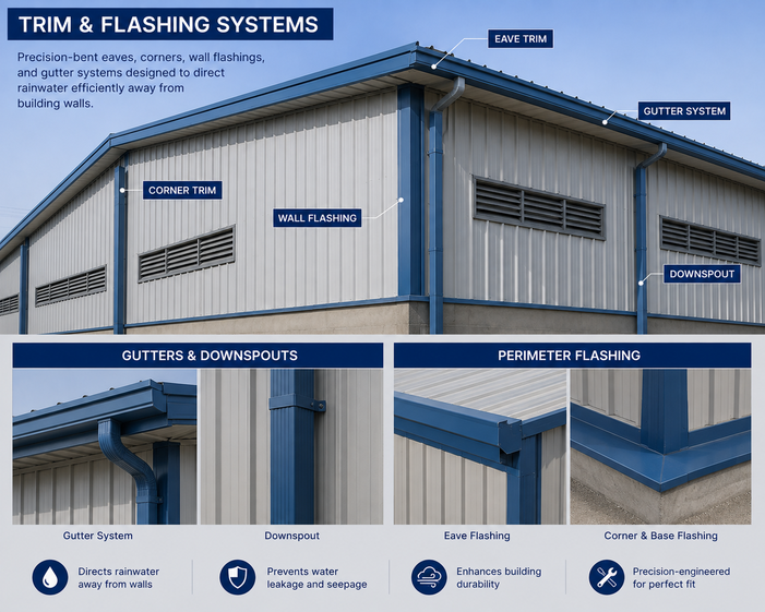 Trim and Flashing Systems