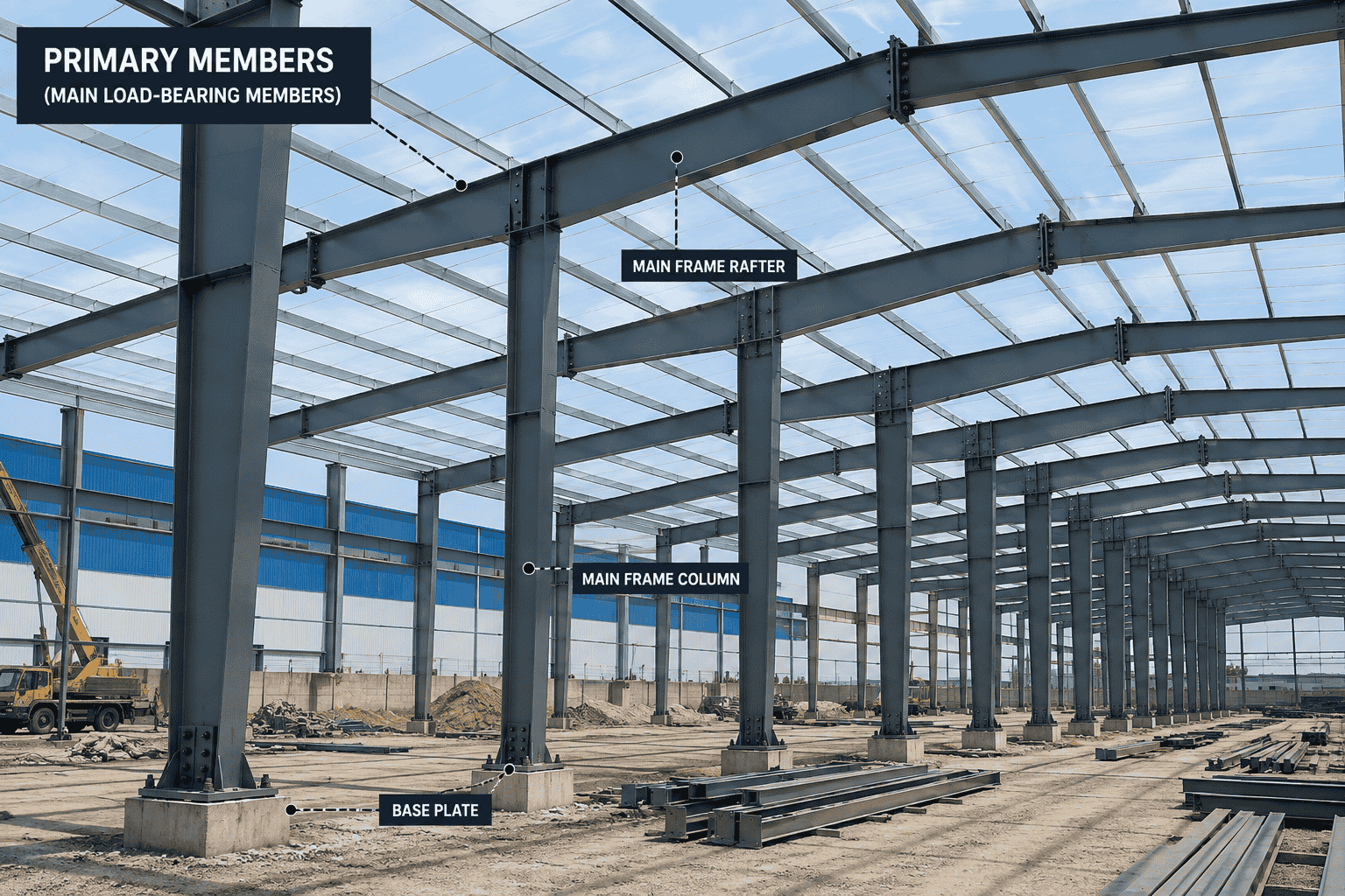 Primary Mainframes and Columns
